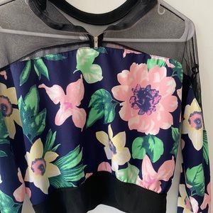 Long Sleeve flower top